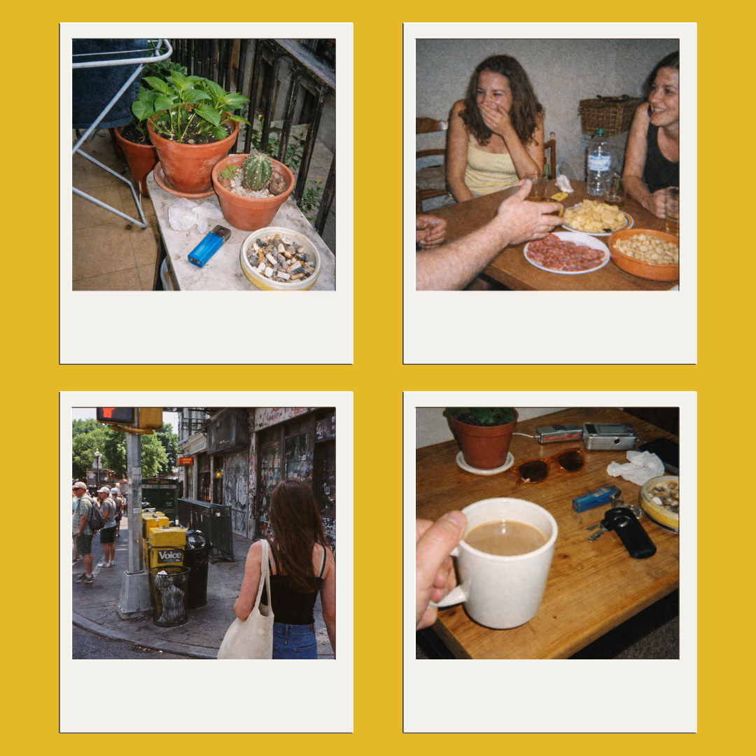 Pixaroq Mini Cámara Retro Recargable